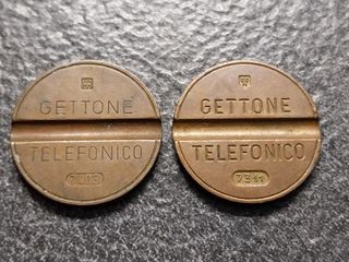 2 Gettoni Telefono ESM 7311- HR 7403