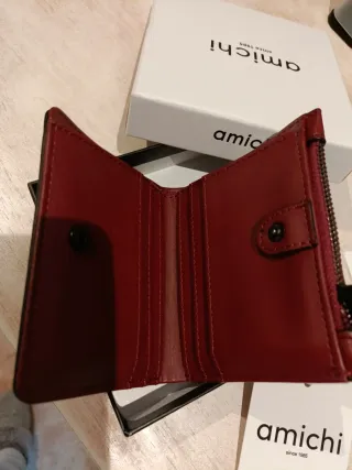 Monedero Amichi Granate Nuevo