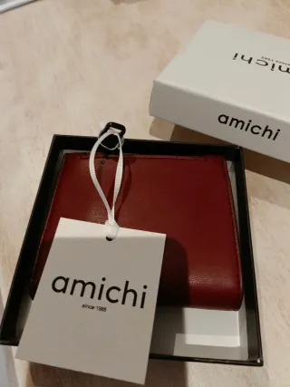 Monedero Amichi Granate Nuevo