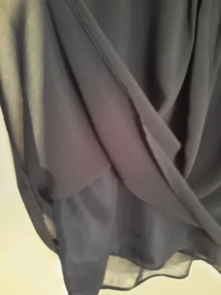 Vestido fiesta talla XXXL negro