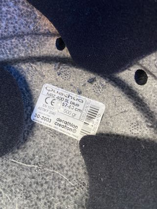 Casco de esquí Quechua azul talla M