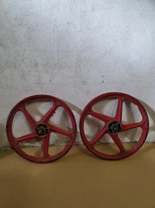 Llantas de palos STAR X ROJAS