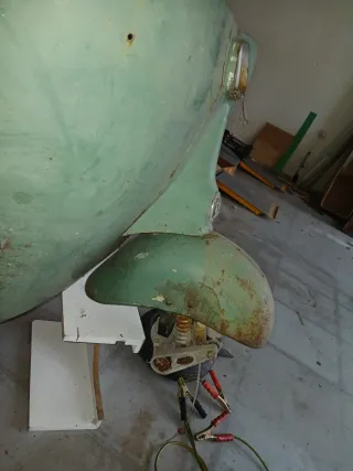 Motocarro años 60 para restaurar