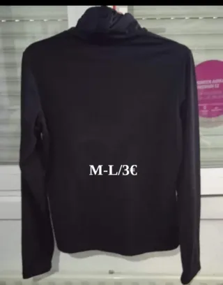 Camisetas manga larga mujer talla M/L