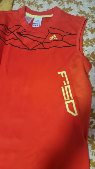 Camiseta Adidas F-50 Niño Naranja