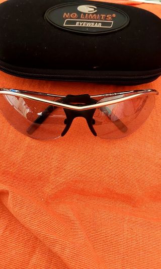 Occhiali No Limits Eyewear Nero/Argento