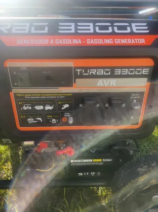 Generador Eléctrico Turbo 3300W Gasolina