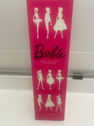 Barbie costume da bagno bianco e nero