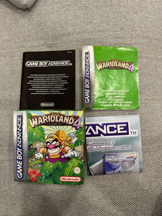 Cajas vacías juegos Game Boy Advance y Color