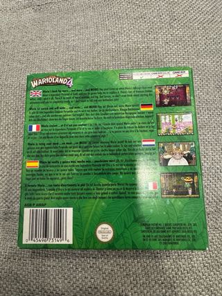 Cajas vacías juegos Game Boy Advance y Color