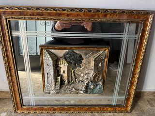 Espejo decorativo paisaje