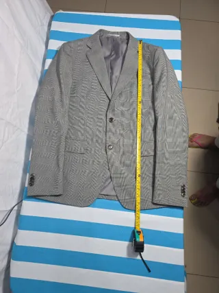 JOS A BANK Giacca Uomo Slim Fit Lana Grigia 45€