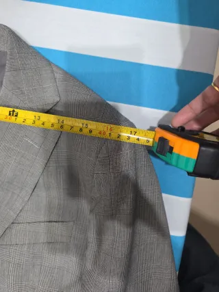 JOS A BANK Giacca Uomo Slim Fit Lana Grigia 45€