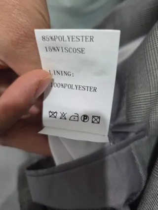 JOS A BANK Giacca Uomo Slim Fit Lana Grigia 45€