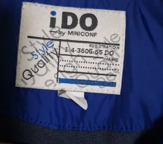 Piumino ragazzo iDO blu 12 anni