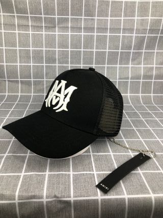 Gorra Amiri Negra Logo