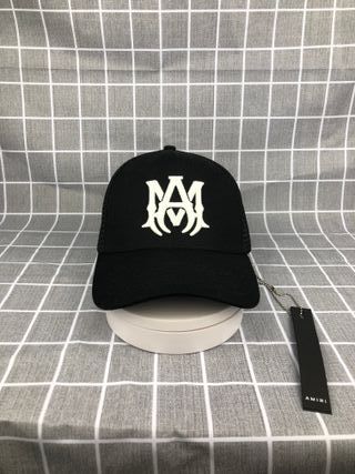 Gorra Amiri Negra Logo