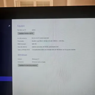 Ordenador Lenovo A740 All in One