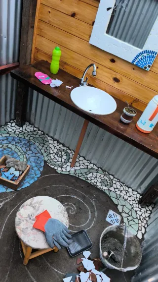 Mosaico Trencadís Varios Colores