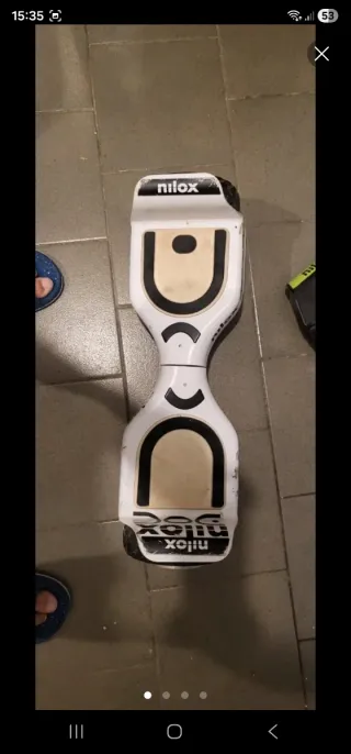 Hoverboard Nilox Negro y Verde