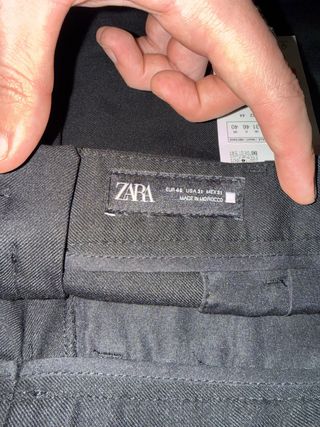 Pantalón de vestir negro Zara nuevo