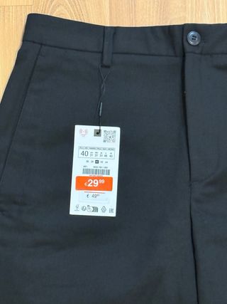 Pantalón de vestir negro Zara nuevo