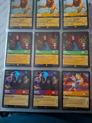 Cartas Lorcana Disney