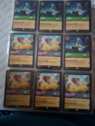 Cartas Lorcana Disney