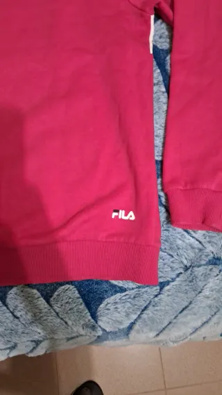 Felpa Fila Fuchsia con Logo