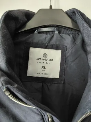 Chaqueta Springfield Talla XL color azul marino
