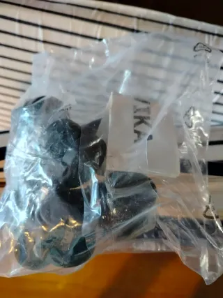 Cama Plegable Ikea 80cm Azul y Blanca