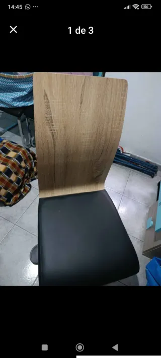 Sillas de comedor modernas