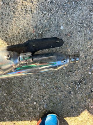 Tubo de escape Hyosung 250 Custom