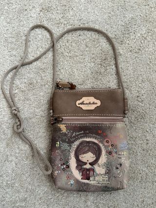 Bolso Anekke Niña Piel Marrón Multicolor