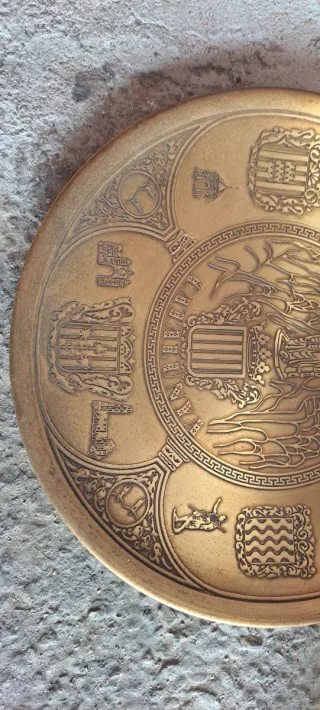 Plato de artesanía Montserrat