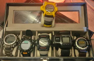 Lote 6 Relojes Casio G-Shock y Pro Trek