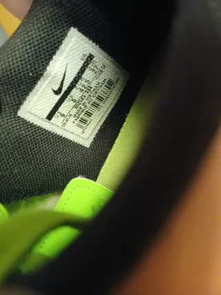 Zapatillas Fútbol Sala Nike Verde Naranja