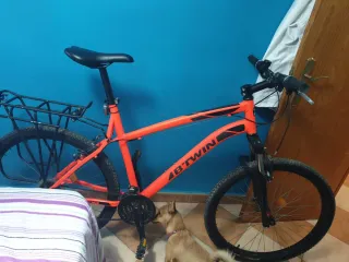 Bicicleta Montaña Naranja BTWIN 26'
