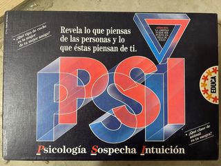 PSI Juego de mesa Psicología Sospecha Intuición