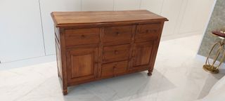 MUEBLE COLONIAL CON CAJONES ANTAS L.129 P.45 H.86