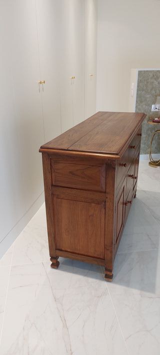 MUEBLE COLONIAL CON CAJONES ANTAS L.129 P.45 H.86