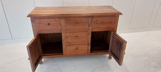 MUEBLE COLONIAL CON CAJONES ANTAS L.129 P.45 H.86