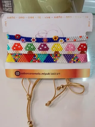 Pulsera Miyuki Corazón FE