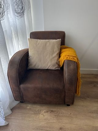 Butaca vintage marrón