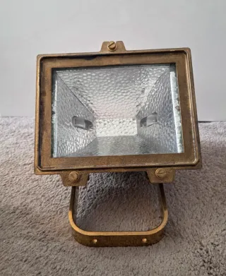 Faretti da esterno in ottone (2 unità)