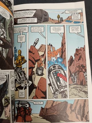 Cómics STAR WARS Una nueva Esperanza 1 y 2.