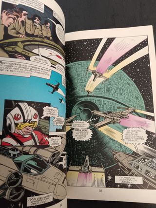 Cómics STAR WARS Una nueva Esperanza 1 y 2.