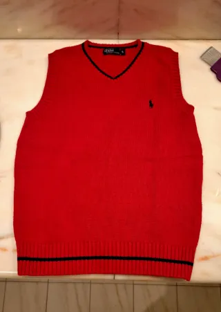 Gilet Ralph Lauren Bambino Cotone Taglia S