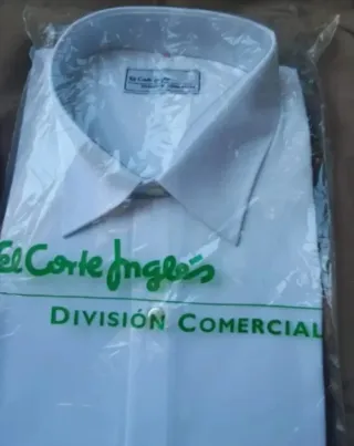 Camisa El Corte Inglés Blanca Precintada