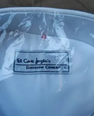 Camisa El Corte Inglés Blanca Precintada